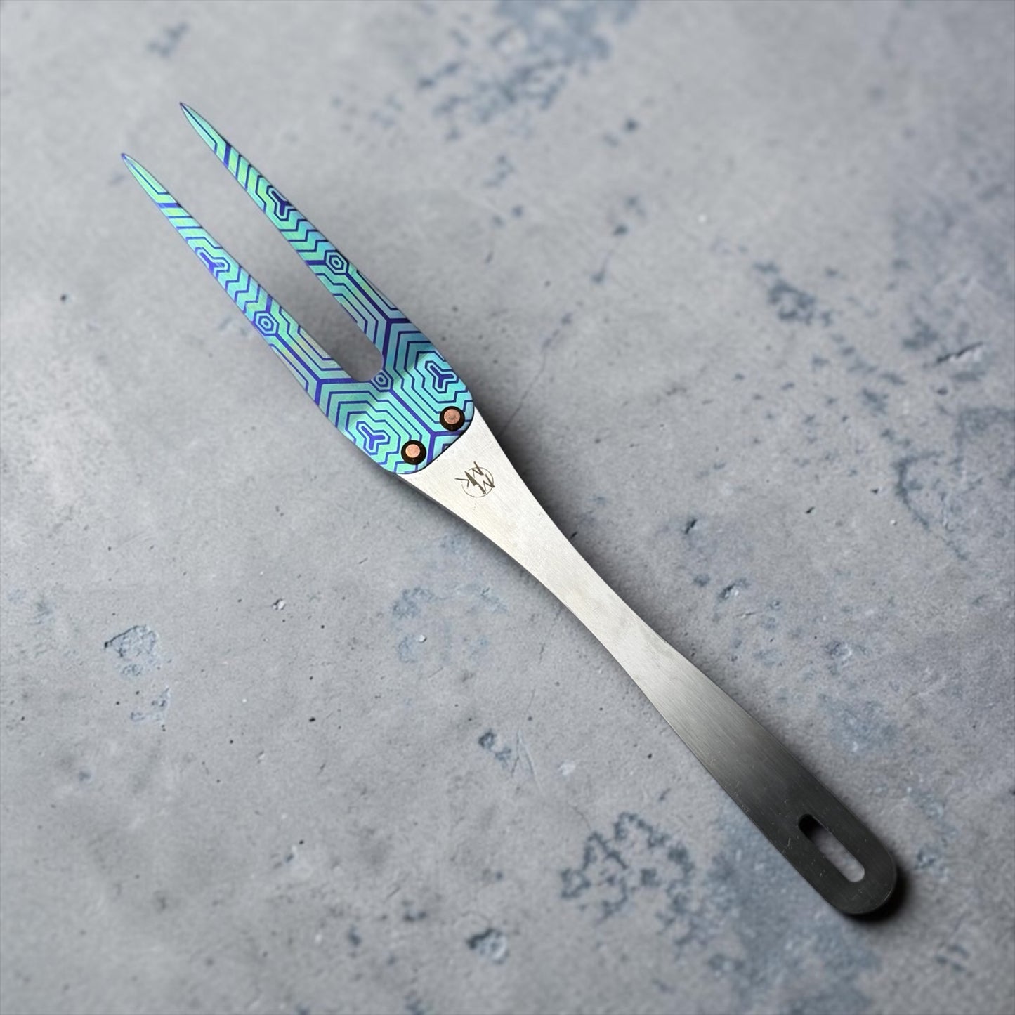 Titanium Carving Fork