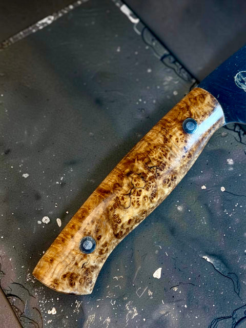 Black Ash Burl 4” Paring Knife