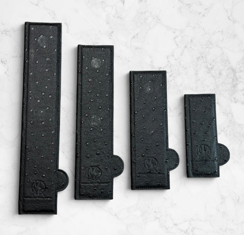 Middleton Made Knives | Premium Ostrich-Embossed Leather Knife Guard
