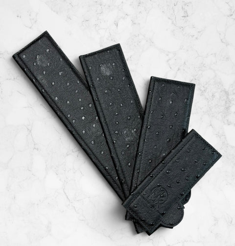 Middleton Made Knives | Premium Ostrich-Embossed Leather Knife Guard