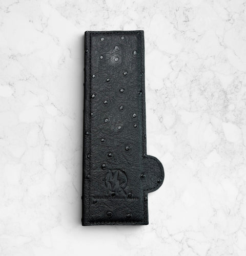 Middleton Made Knives | Premium Ostrich-Embossed Leather Knife Guard
