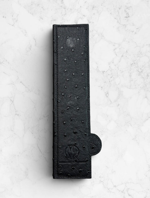 Middleton Made Knives | Premium Ostrich-Embossed Leather Knife Guard