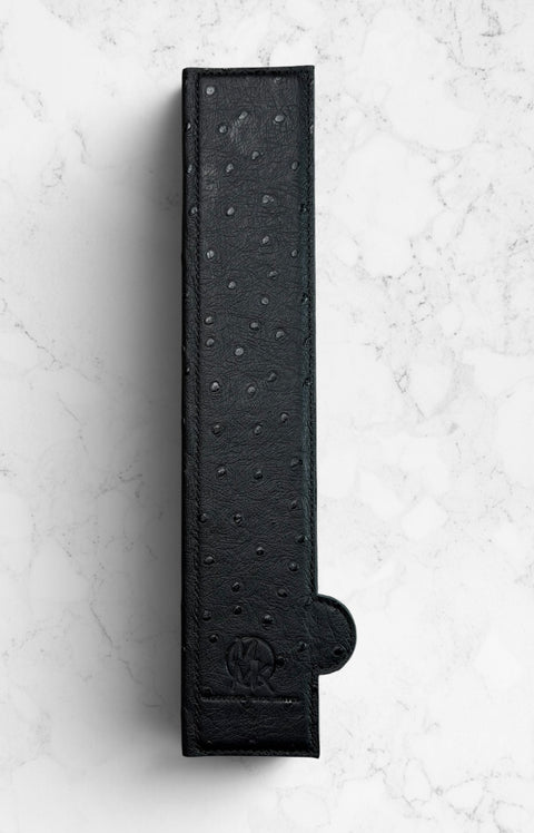 Middleton Made Knives | Premium Ostrich-Embossed Leather Knife Guard