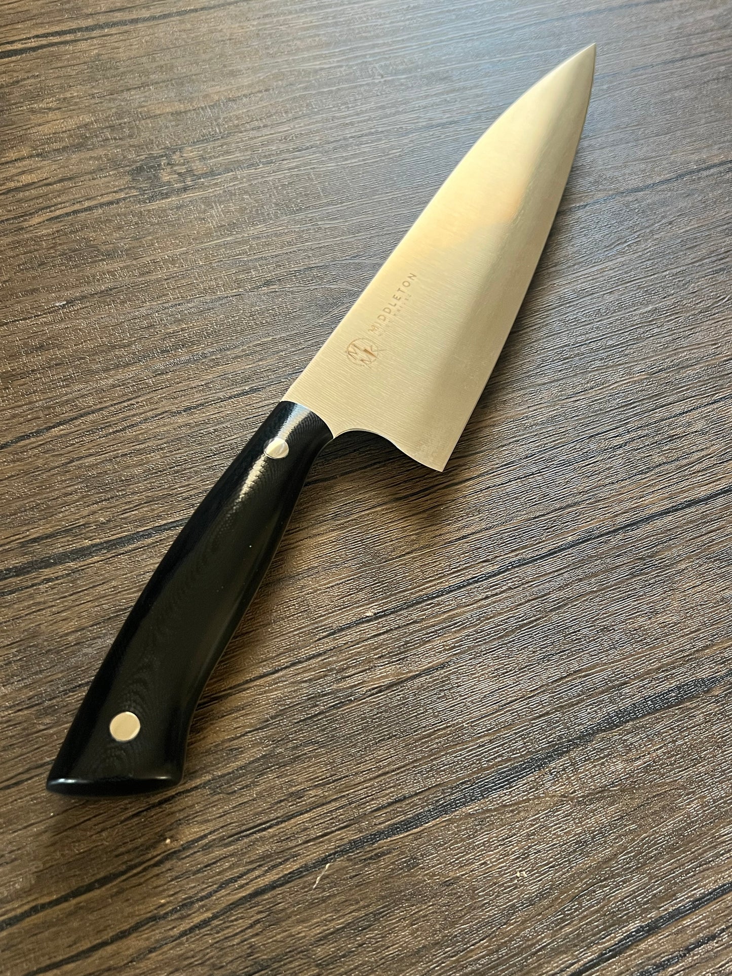 Custom 8” chef with Black G10