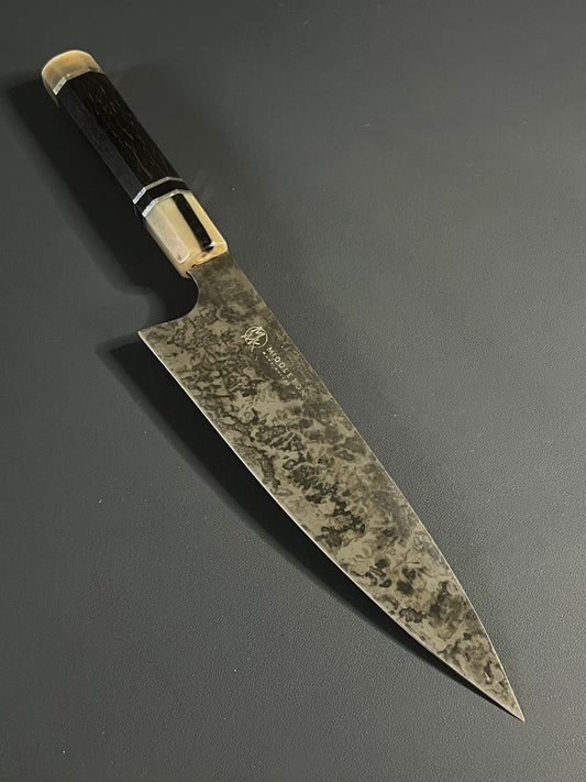 8” Gyuto (high carbon) with wa handle