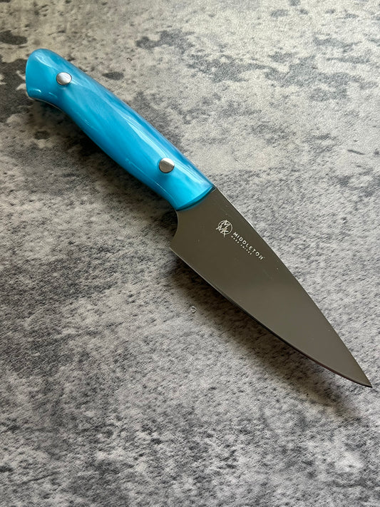 4” Paring with Blue Resin