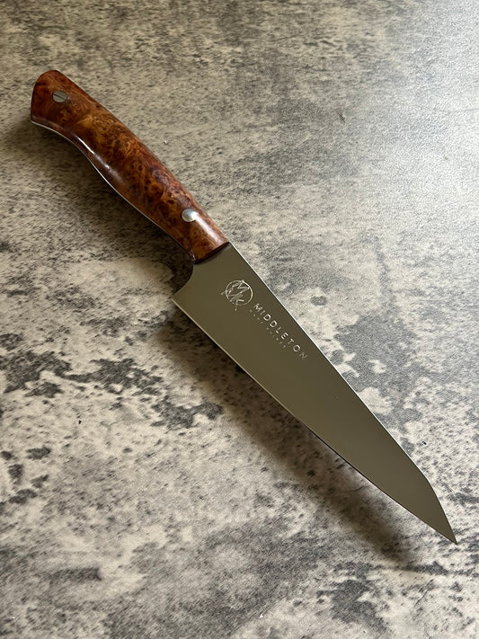 6” Petty with Amboyna Burl
