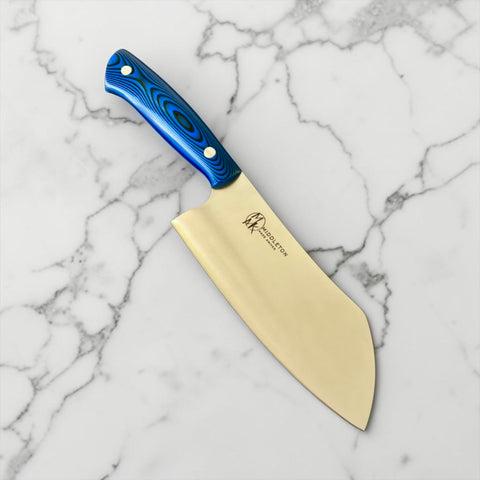 Echo - 6” Blue/Black Santoku