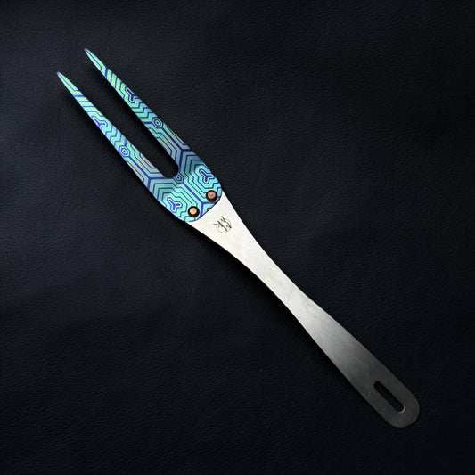 Titanium Carving Fork