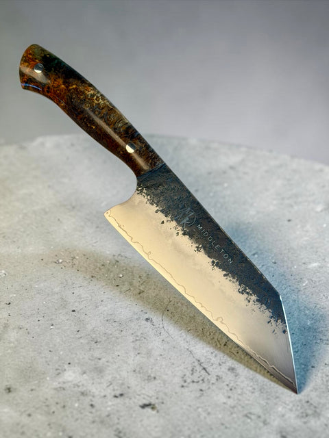 Burl 6” San Mai Bunka knife